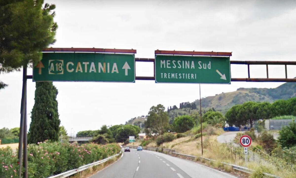 Tangenziale di Messina: chiusa rampa in entrata di Tremestieri dal 23 settembre al 30 ottobre 2026 - 