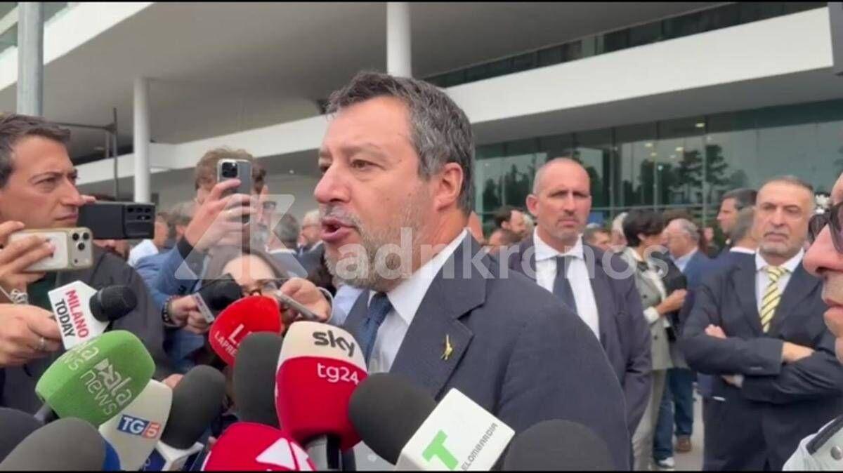 Milano, Salvini: "Sindaco migliore è Sardone. Primarie? Le vincerebbe lei" - Video - 