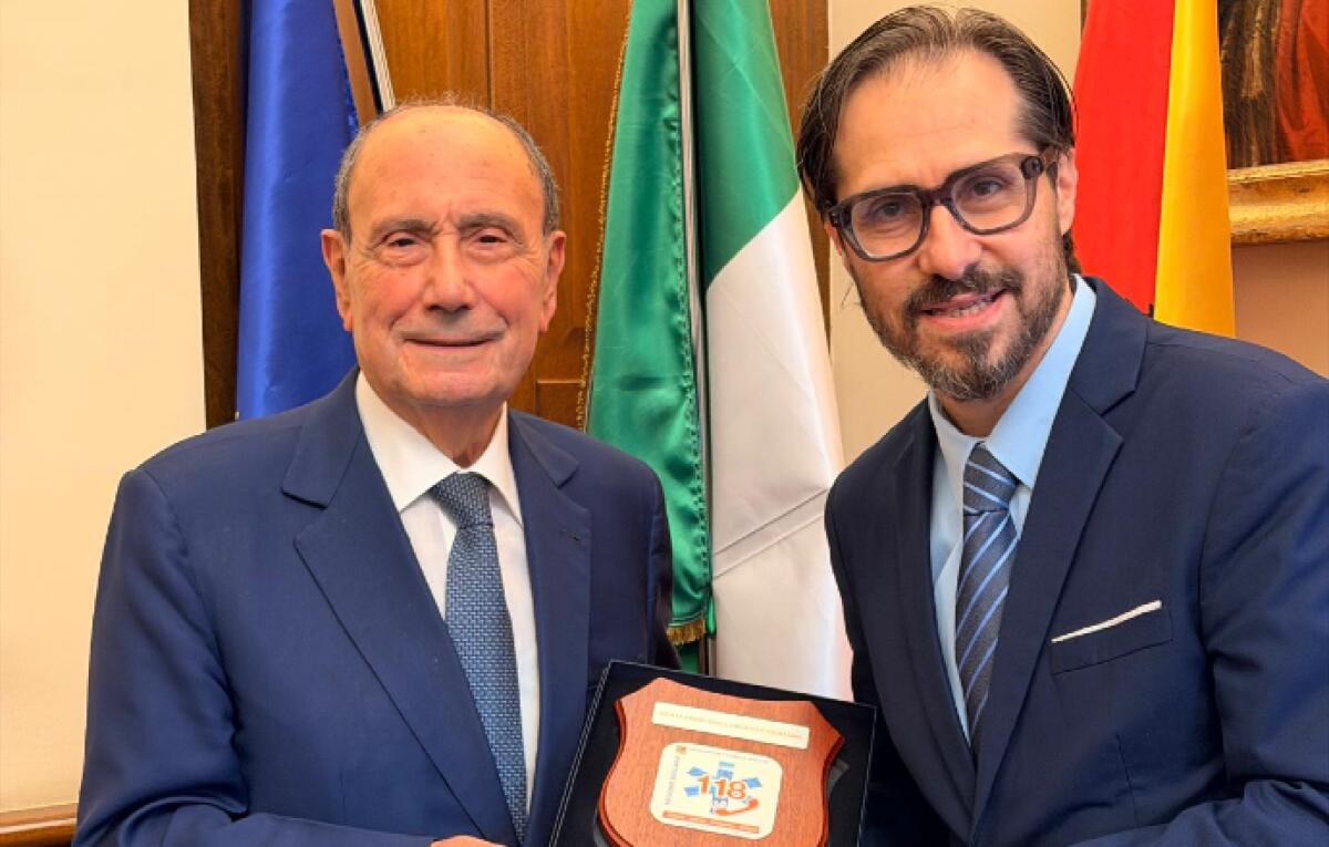 Palermo: il presidente Schifani riceve Riccardo Castro, rieletto presidente del cda della Seus 118 - 