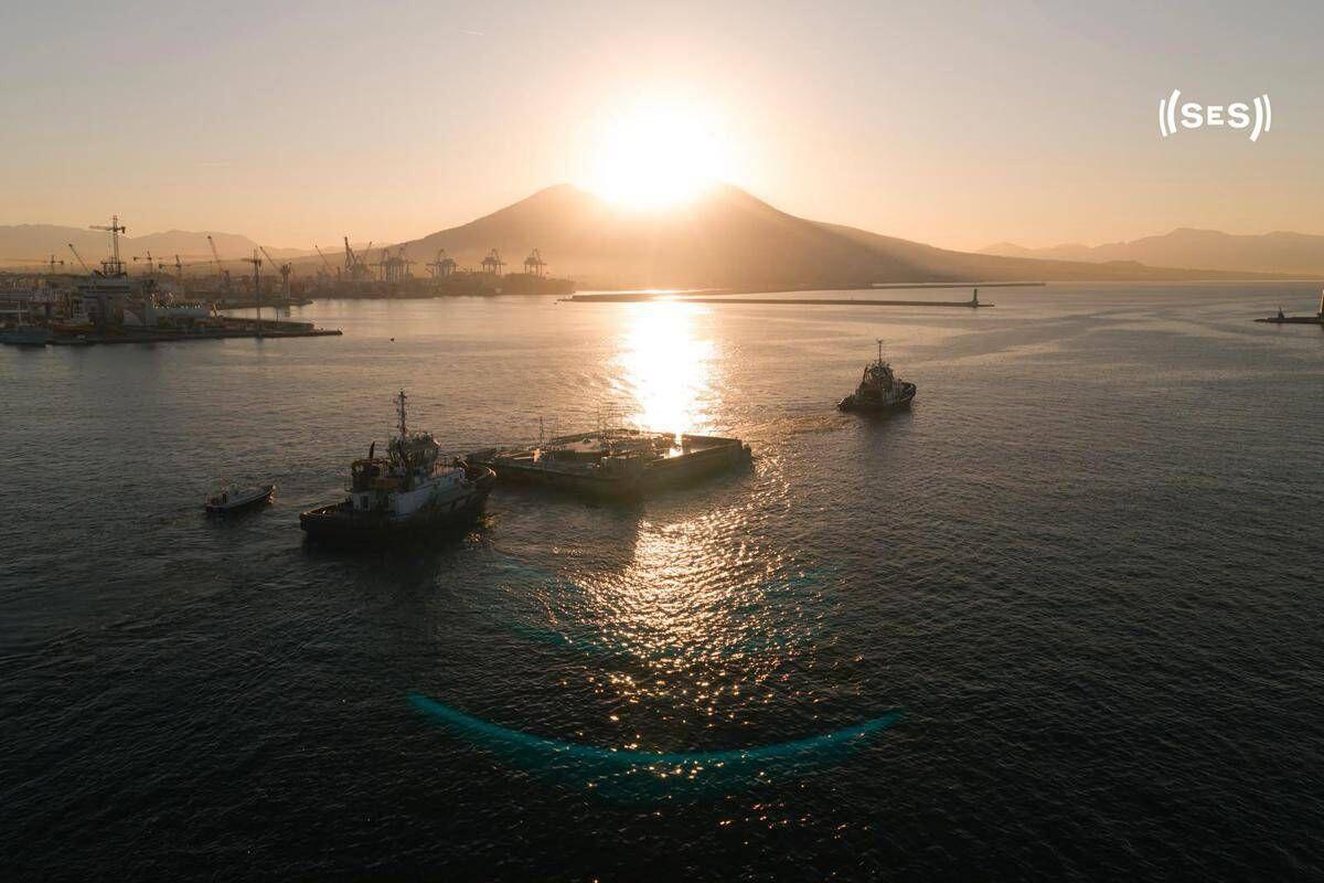America’s Cup, sul lungomare Caracciolo arriva il 'pontone', l’isola che c’è verso Napoli 2027 - 
