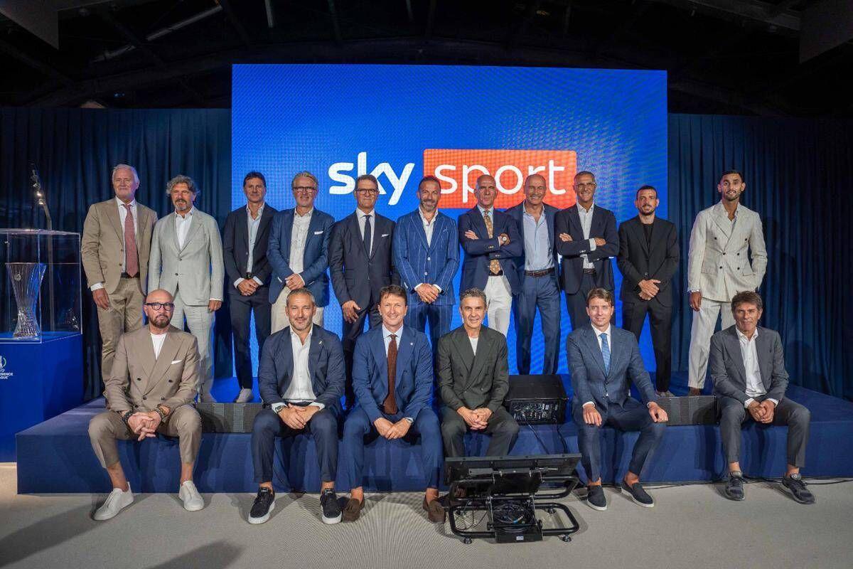 Sky, serata-show per la 'Notte delle Coppe', tra gli ospiti Cardinale, Marotta e Carnevali - 