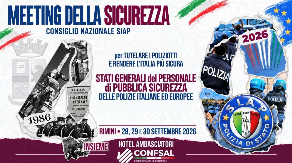 Il Siap celebra 40 anni a Rimini: Stati Generali e 11° Consiglio Nazionale dal 28 al 30 settembre - 