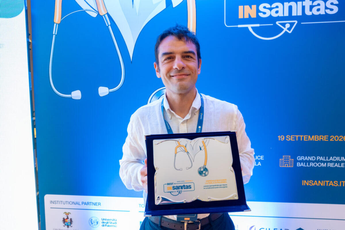 Buccheri La Ferla premiato per l’uso della camera iperspettrale che riduce le complicanze postchirurgiche - 
