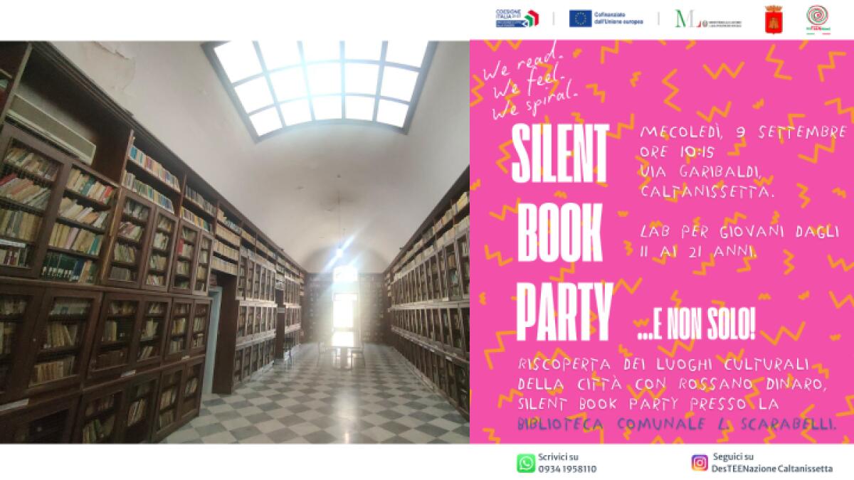 Silent Book Party alla Scarabelli: i ragazzi di DesTeenazione riscoprono la lettura - 