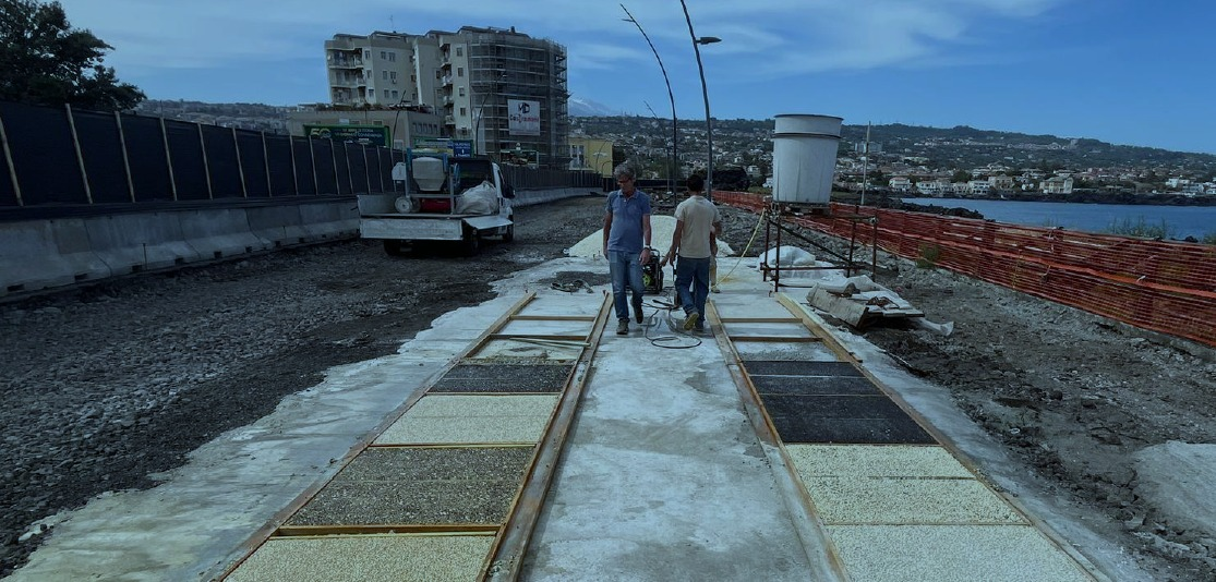 Cantiere Lungomare Catania: Trantino illustra stato lavori, fondi e piano viario