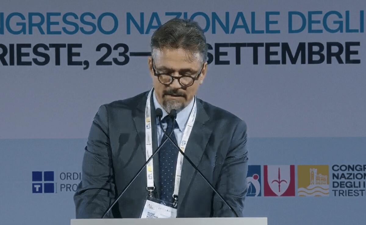 Basilisco (Ingegneri Trieste): "Congresso categoria ricorderà sisma Friuli" - 