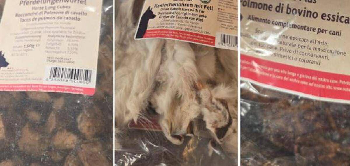 Orecchie di coniglio o polmone di cavallo? Lo snack 'choc' per i cani nel cuore di Cortina - 