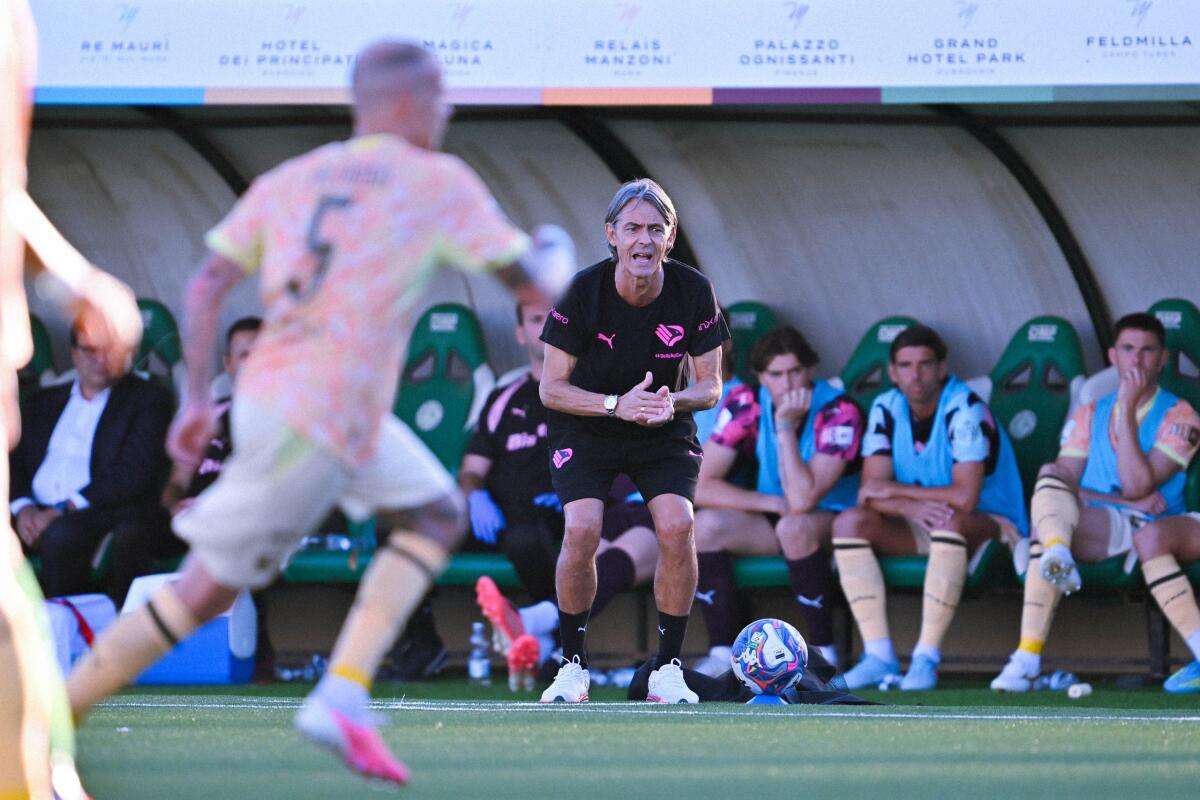 Palermo FC, Inzaghi in conferenza stampa venerdì 18 settembre allo Stadio Renzo Barbera - 