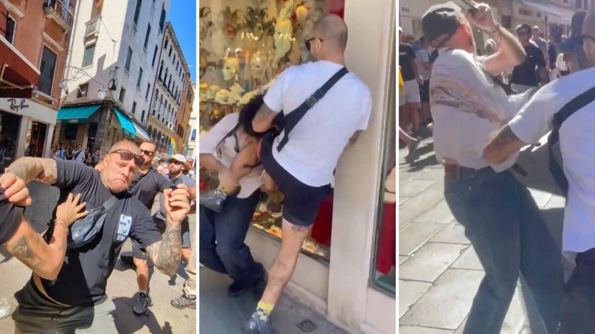Aggressione a Venezia: rissa tra attivisti e i tiktoker neofascisti di Jolly Time, ferito un consigliere - 
