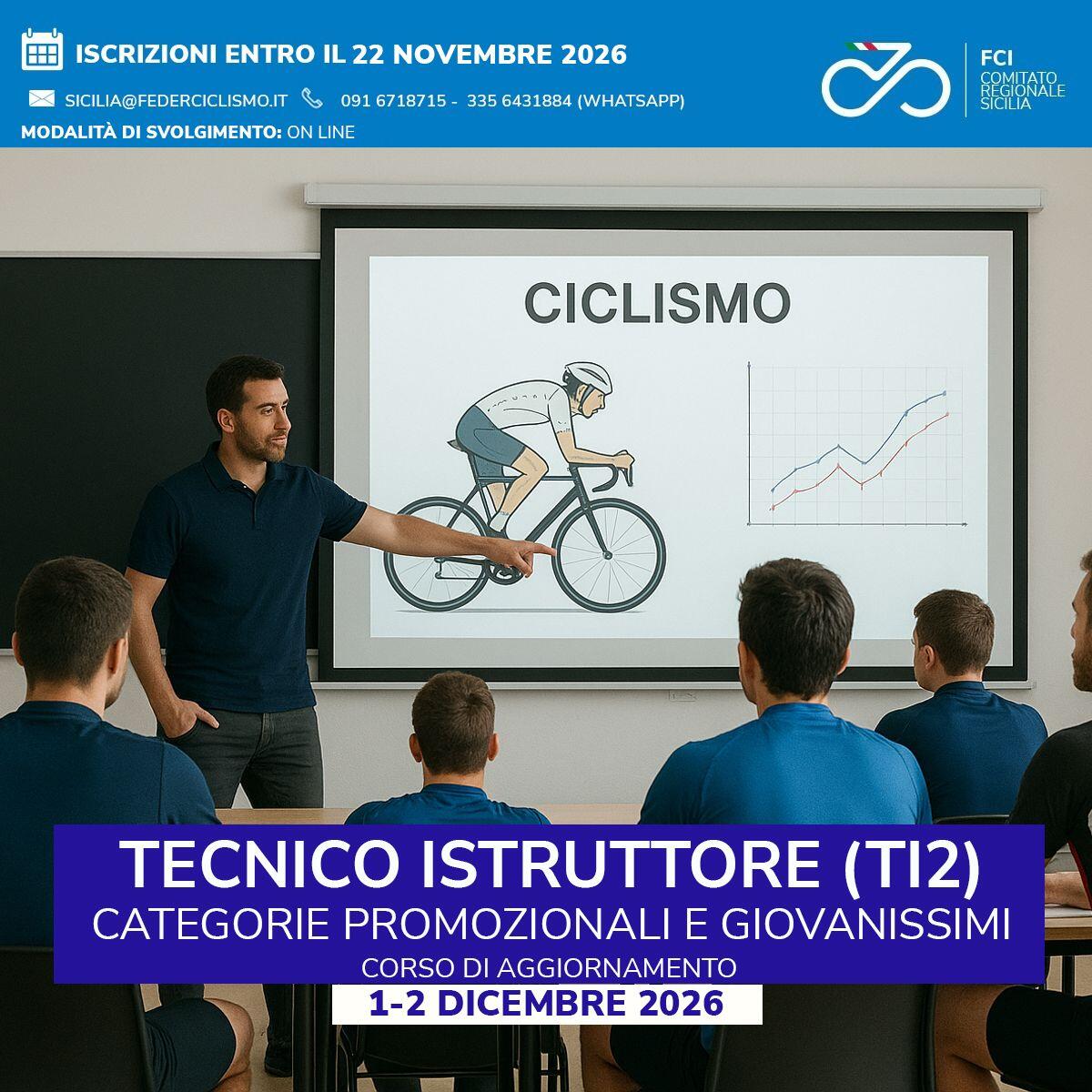 Corso di aggiornamento TI2 online in Sicilia: date, costi e come iscriversi - 