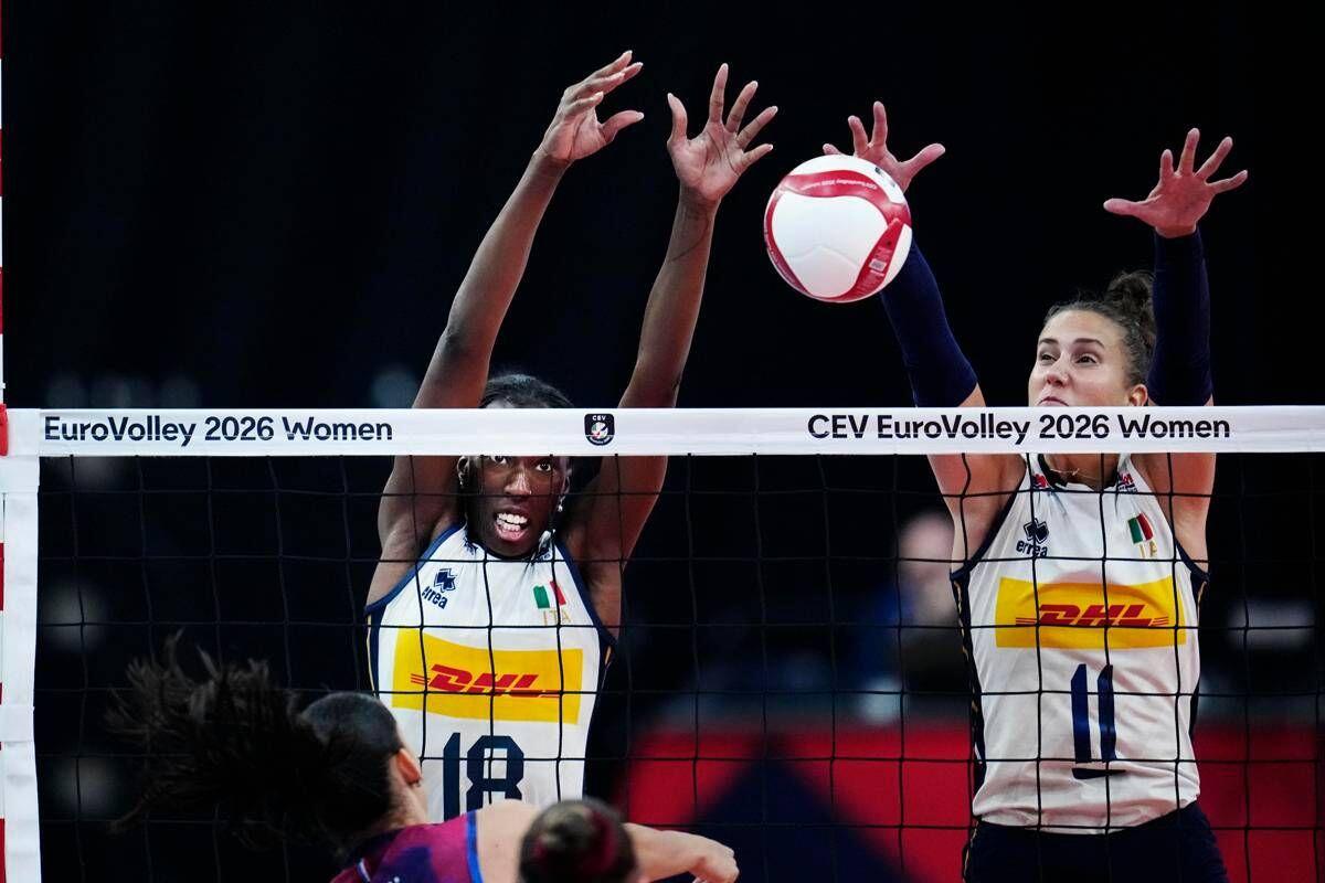 Europei di pallavolo femminile, oggi la finale Italia-Turchia - Diretta - 