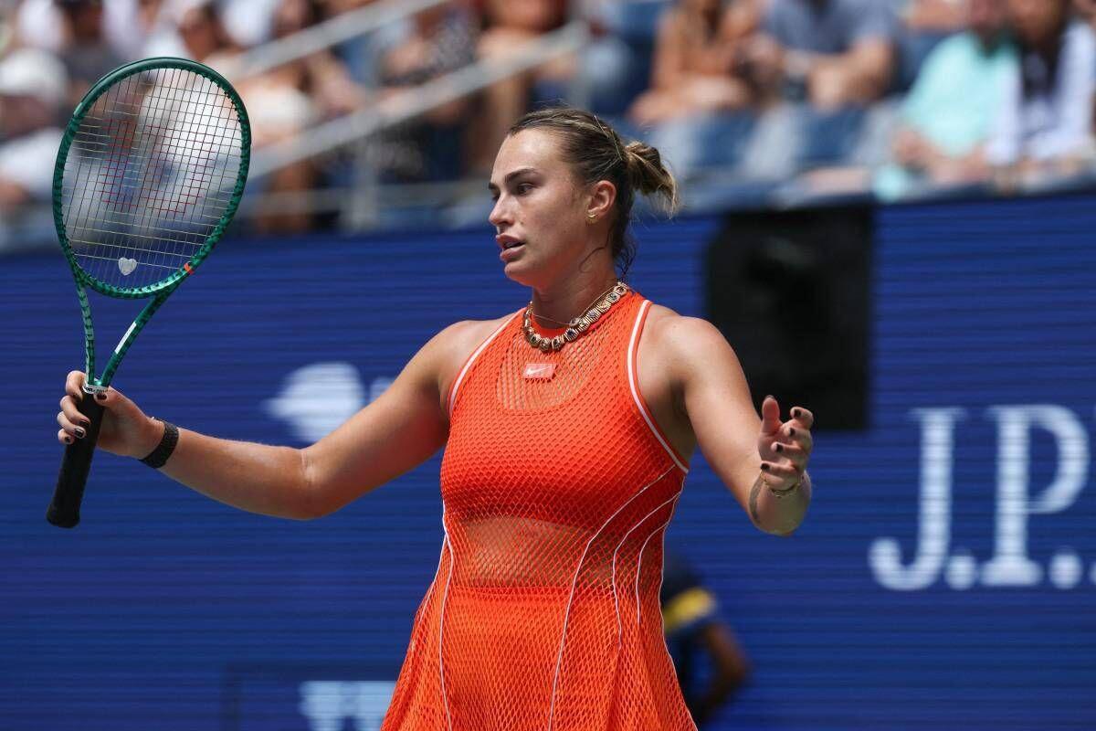 US Open, Sabalenka litiga ancora con un giornalista: "Pensa prima di parlare" - 