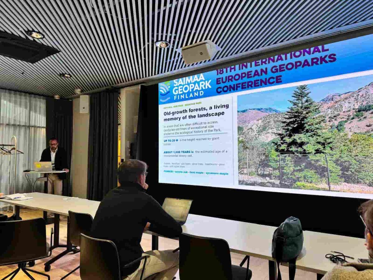 Dalle esperienze virtuali alla gestione digitale 3D: il Parco delle Madonie alla conferenza europea dei Geoparchi - 