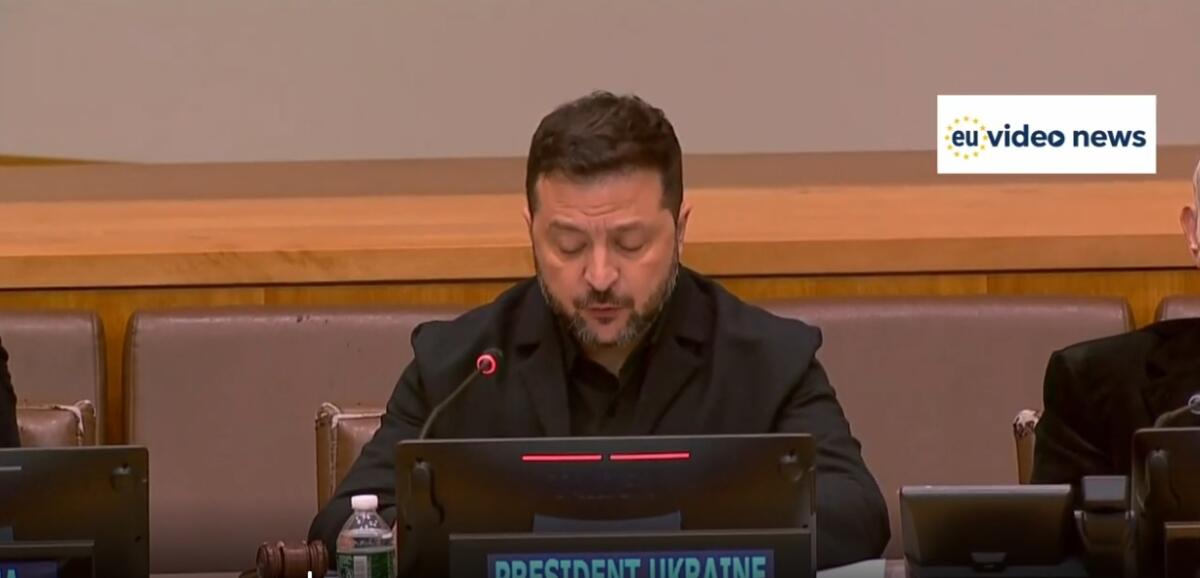 Zelensky all'Onu: Ucraina pronta a garantire la navigazione sicura nel Mar Nero se la Russia compie passi concreti - 