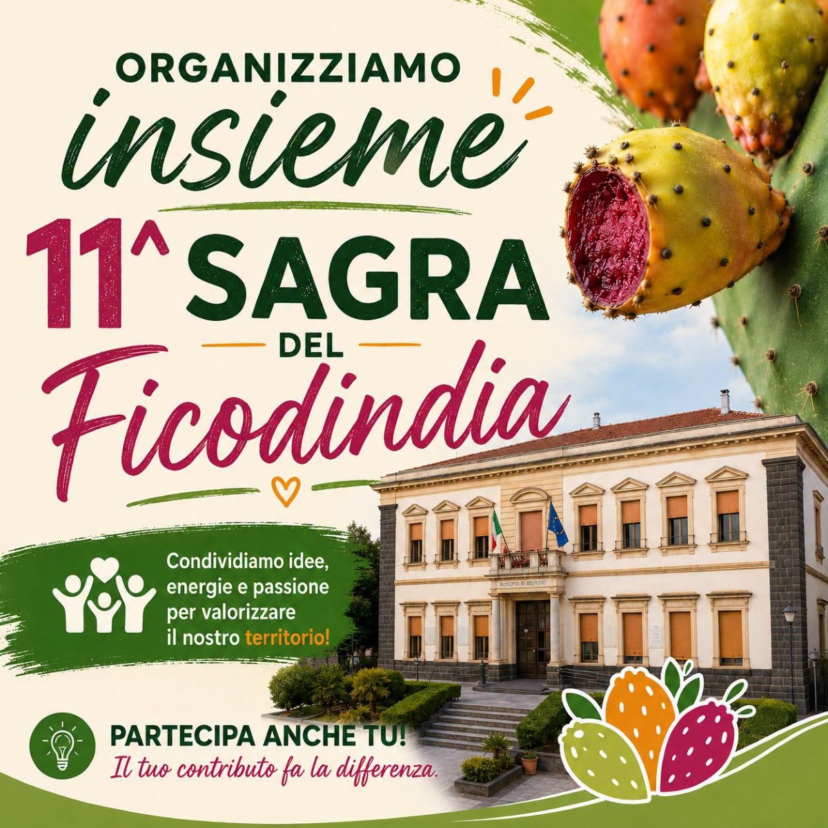 Locandina sagra del ficodindia a Belpasso