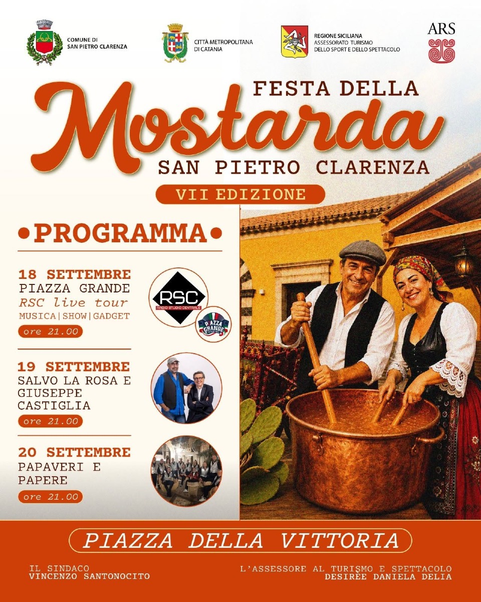 Locandina Festa della Mostarda 2026