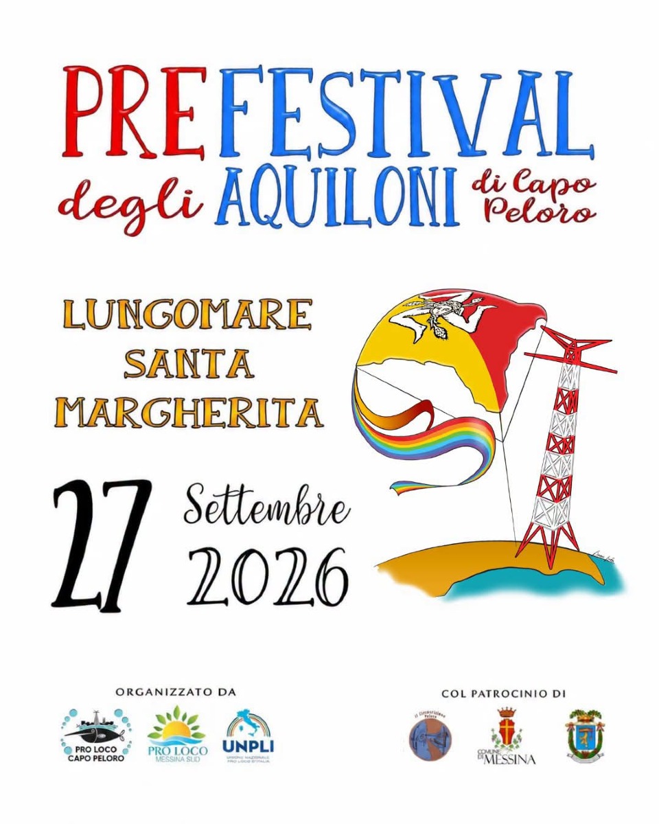 Locandina Prefestival degli Aquiloni 2026