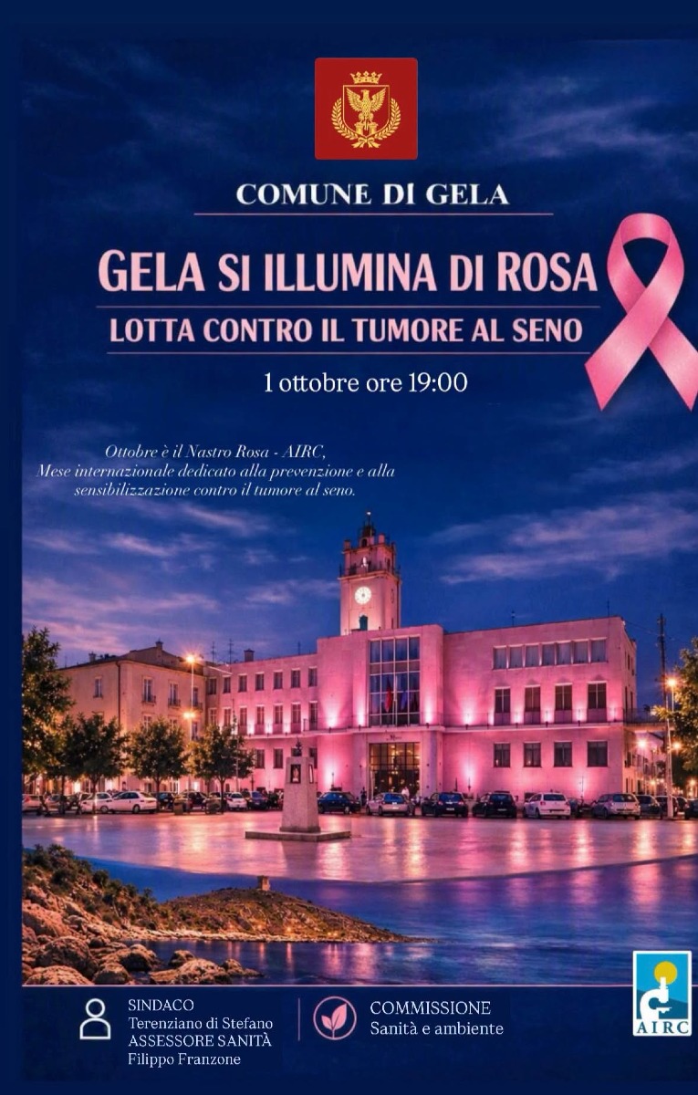 Locandina Gela si illumina di Rosa