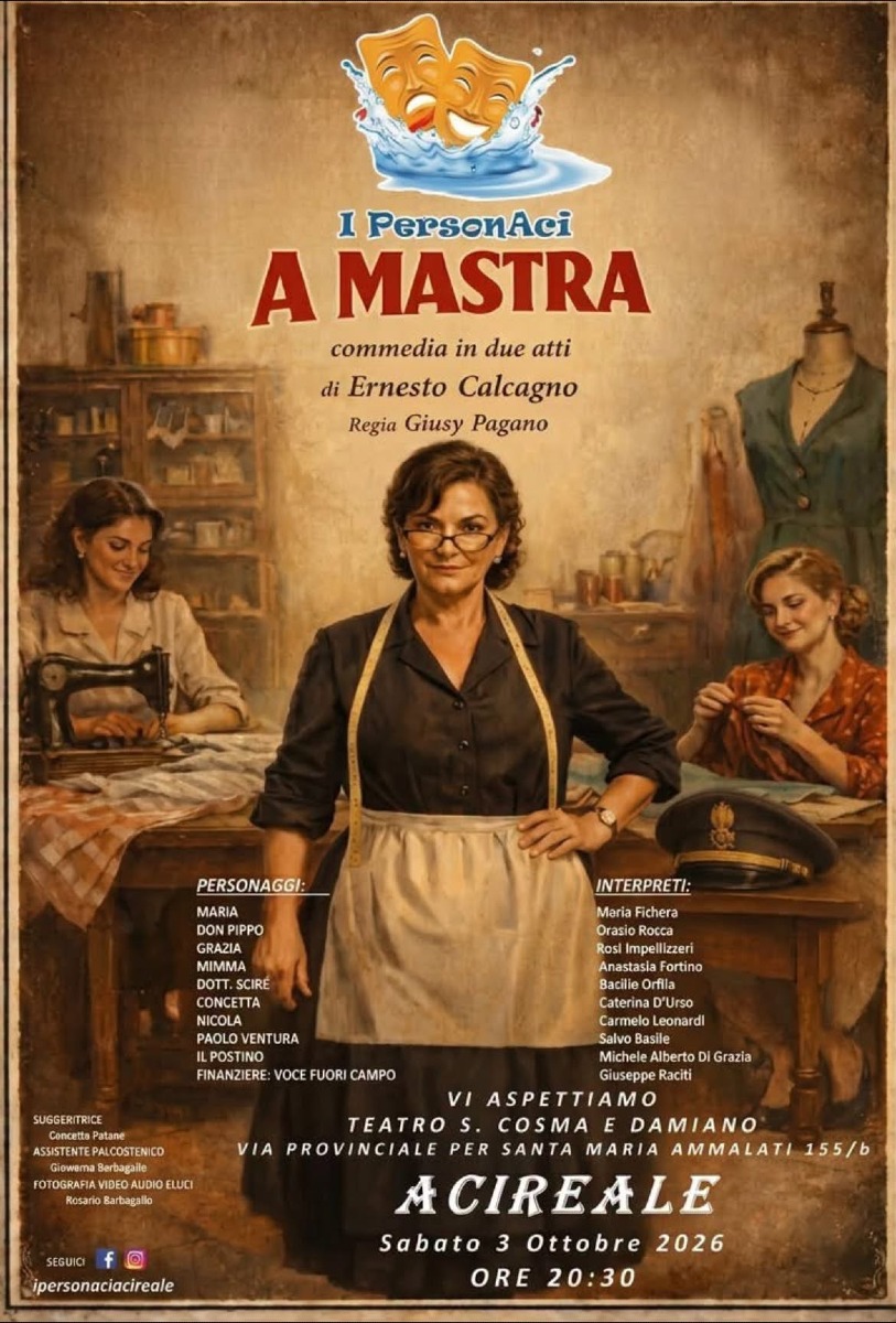 Locandina de A Mastra a Acireale