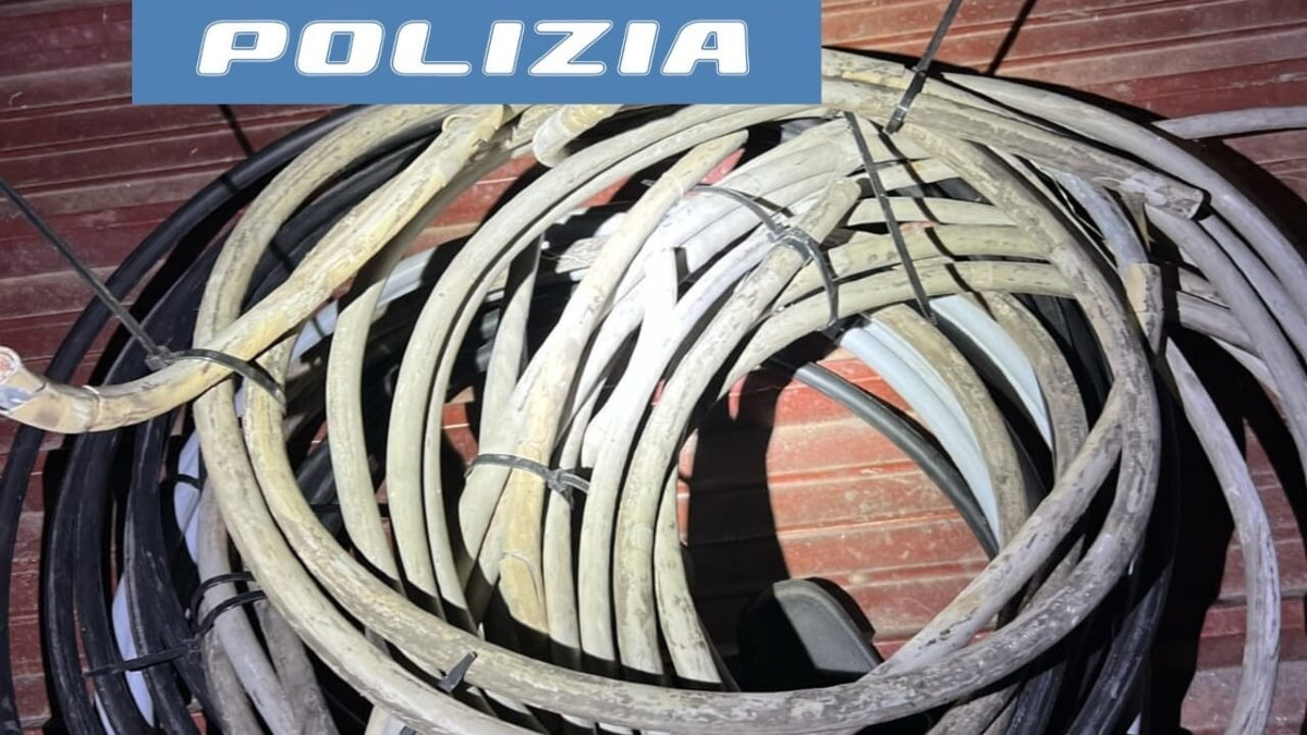 Arrestato a Nesima 59enne per furto di oltre 33 kg di rame alla Circumetnea - 