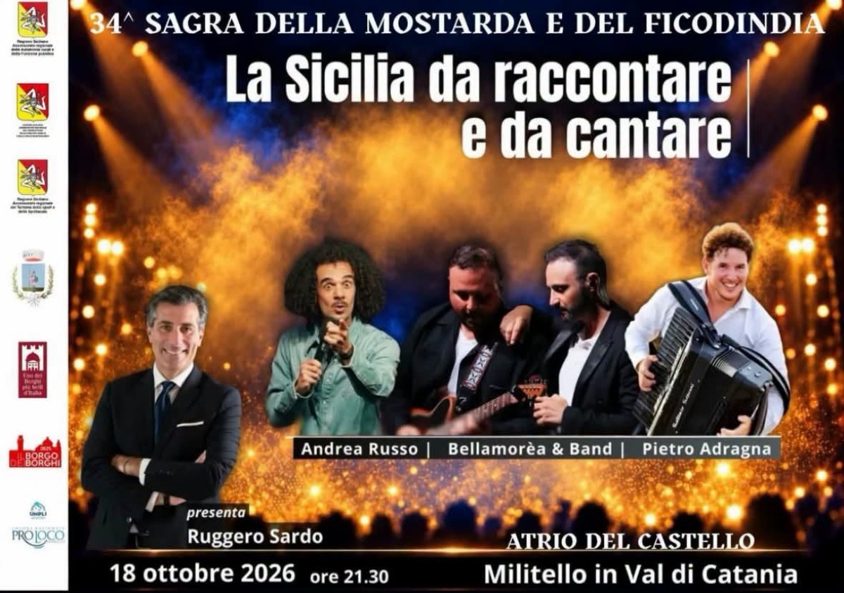 La Sicilia da raccontare e cantare a Militello: musica e tradizione alla 34ª Sagra - 