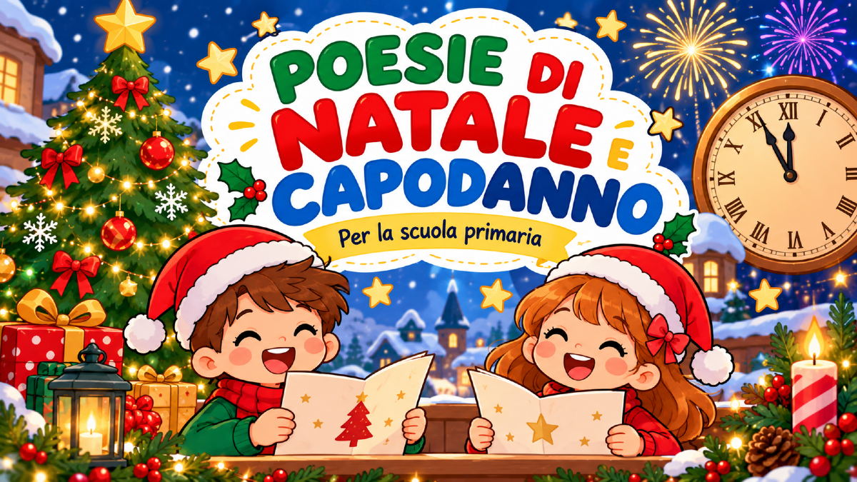 Poesie di Natale e Capodanno per la scuola primaria - 