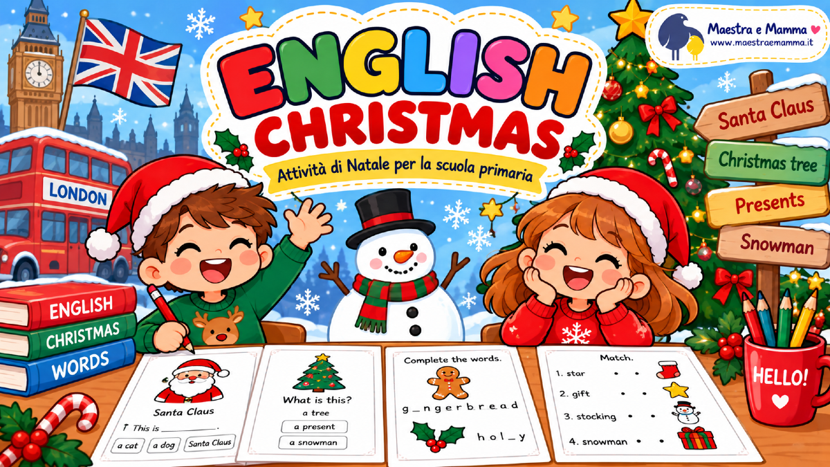 Attività di Natale in inglese per la scuola primaria - 