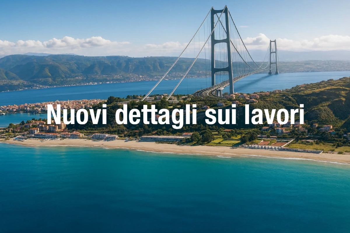 Ponte sullo Stretto: la società aggiorna il cronoprogramma, delibera Cipess entro ottobre 2026 - Credit foto Ponte sullo Stretto di Messina