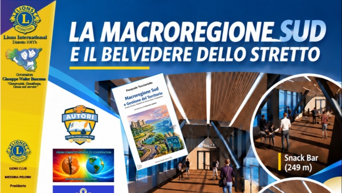 La Macroregione Sud e il Ponte sullo Stretto: Messina diventa il baricentro dell'Euromediterraneo - 