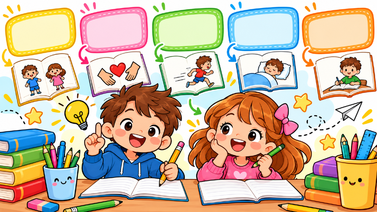 Verbi: essere, avere e coniugazioni - scheda per la primaria - 