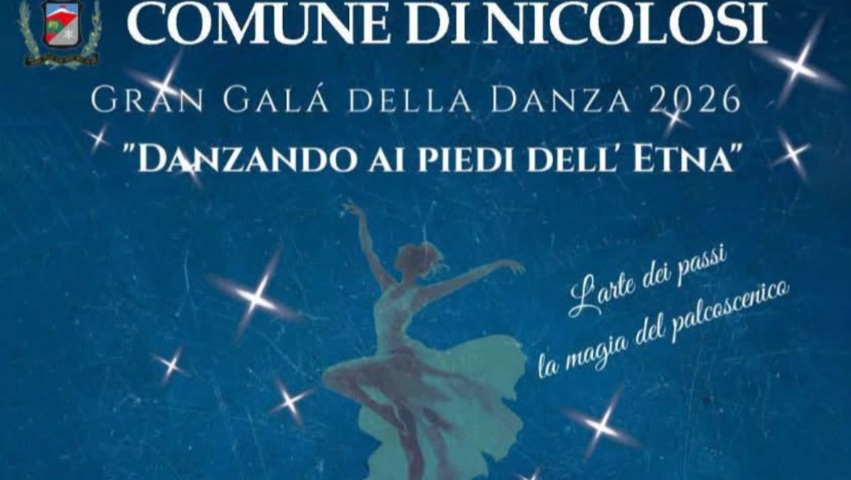 Nicolosi, "Danzando ai piedi dell’Etna": il Gran Galà della Danza 2026 al Teatro Giordana Di Stefano - 