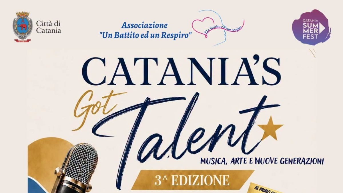 Catania’s Got Talent 2026: terza edizione il 17 ottobre al Palazzo della Cultura - 
