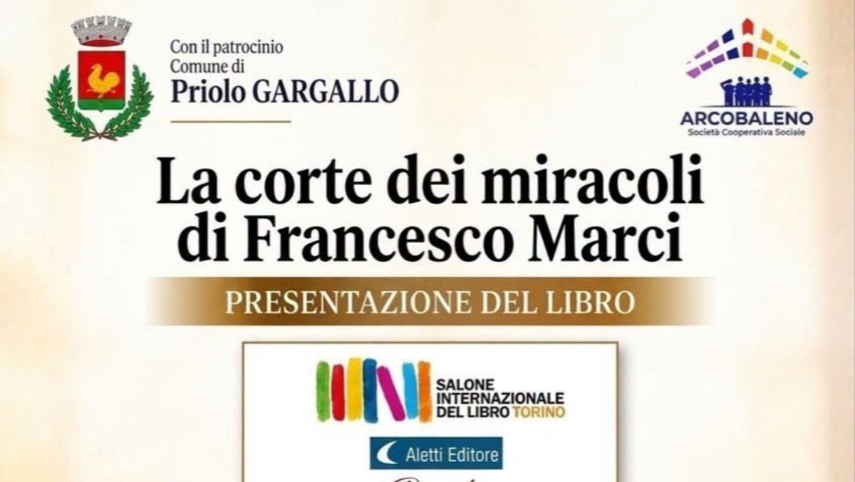 Priolo Gargallo: domani la presentazione de "La Corte dei Miracoli" di Francesco Marcì - 