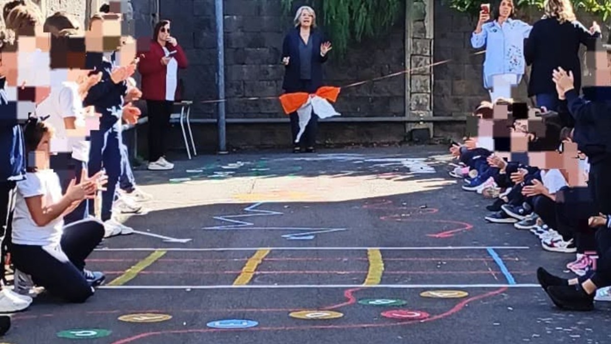 Tremestieri Etneo: inaugurato il nuovo percorso motorio alla scuola primaria del plesso Majorana - 