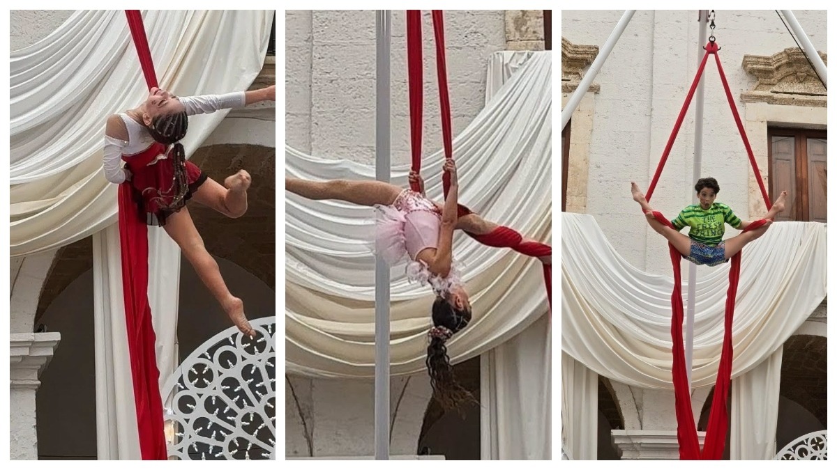 Tre giovani di Aci Sant'Antonio convocati ai Mondiali di Aerial Art a Cesenatico - 