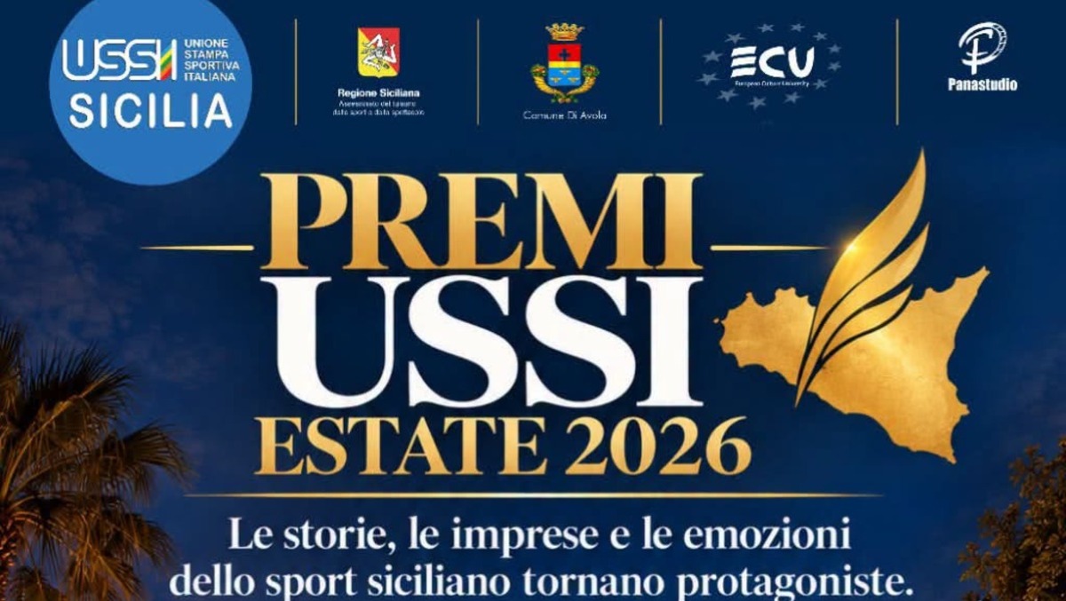 Avola ospita l'XI Premio USSI Estate 2026: al Teatro Garibaldi le eccellenze dello sport siciliano - 