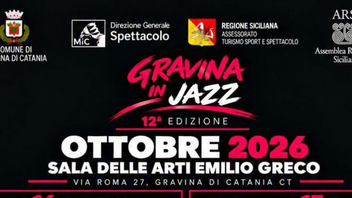 Gravina in Jazz 2026: quattro serate in programma alla Sala delle Arti dal 16 al 31 ottobre - 