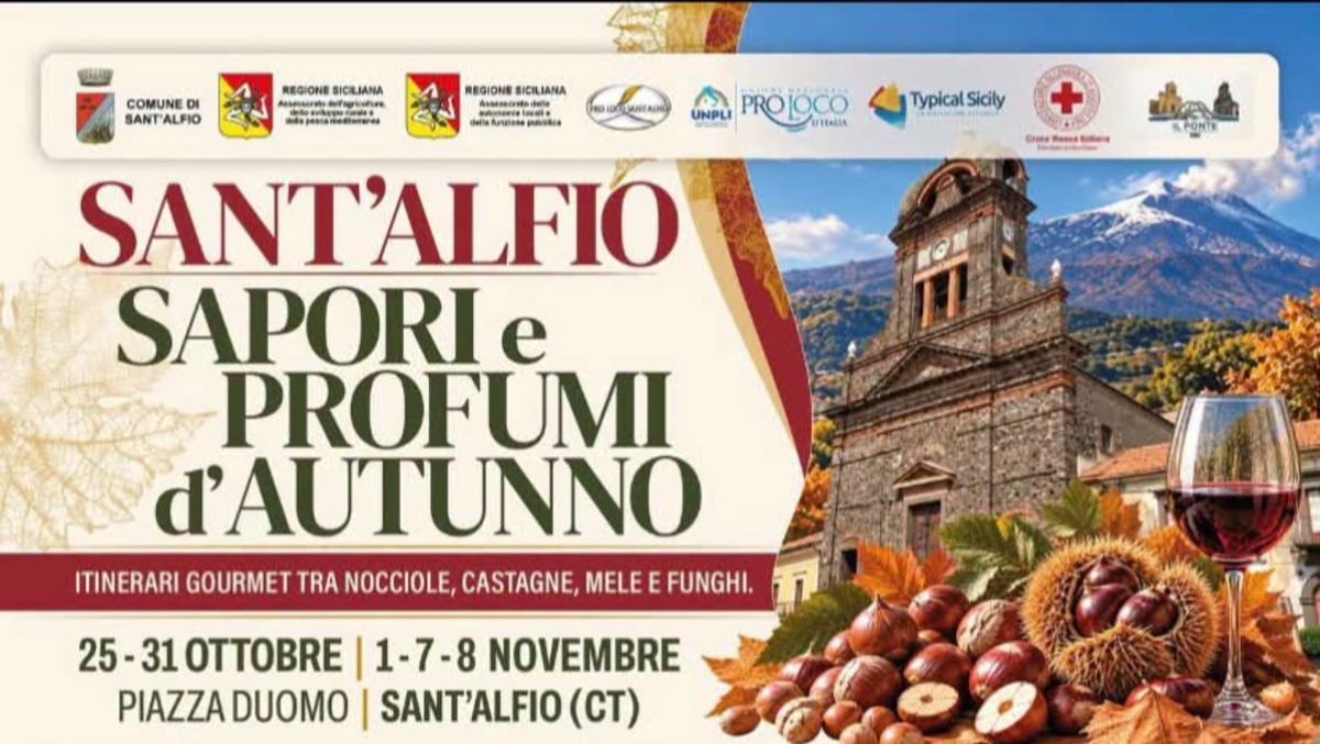 Sant'Alfio Sapori e Profumi d'Autunno: tre itinerari tra castagne, nocciole e vini dell'Etna - 