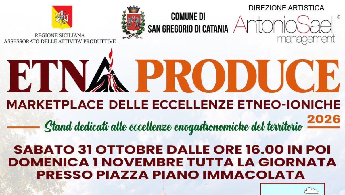 Etna Produce 2026: due giorni di eccellenze enogastronomiche e spettacolo a San Gregorio di Catania - 