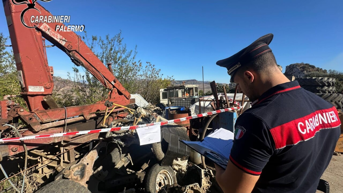 Discarica abusiva sequestrata a Vicari: scoperta dall'elicottero, denunciato un 48enne - 