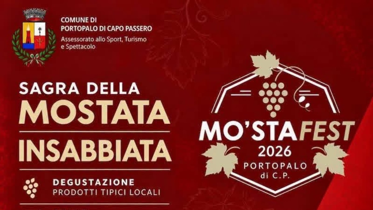 Portopalo ospita la 6ª edizione del Mo’Sta Fest: tre giorni per la mostata insabbiata (23-25 ottobre 2026) - 