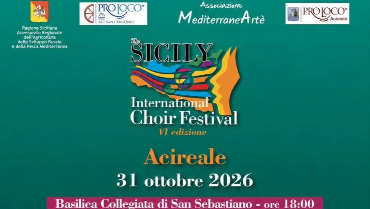 Acireale: VI International Choir Festival il 31 ottobre alla Basilica Collegiata di San Sebastiano - 