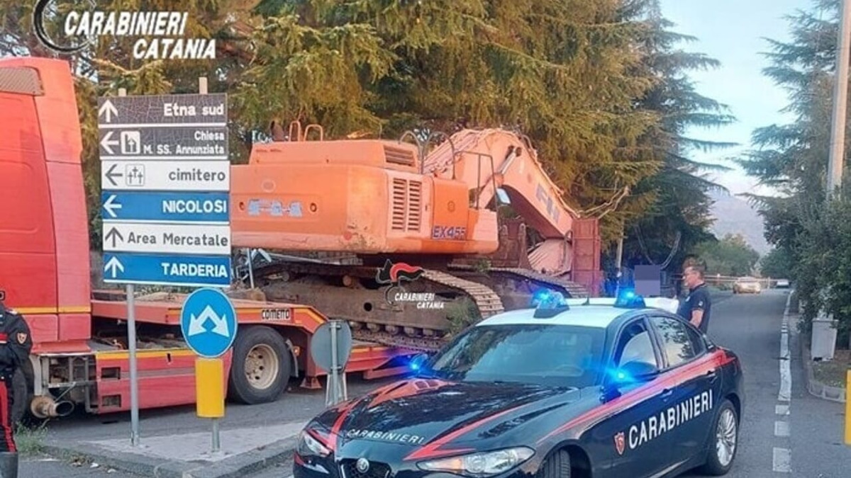 Carabinieri fermano colonna di 12 mezzi rubati a Paternò: arrestato un 64enne - 