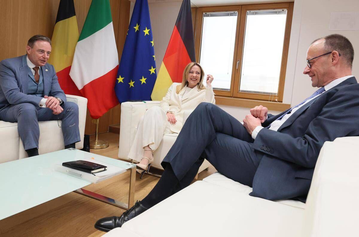 Meloni, Merz e De Wever scrivono a Costa: "Corsia preferenziale per investimenti su energia" - 