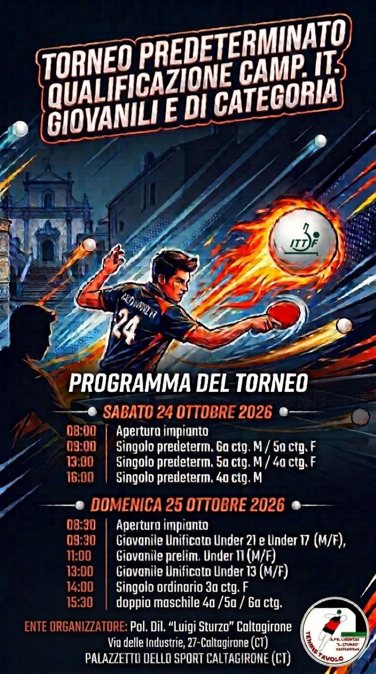 Caltagirone: riparte il circuito giovanile con tornei predeterminati, esame arbitrale e decisioni sui contributi 2026/27 - 