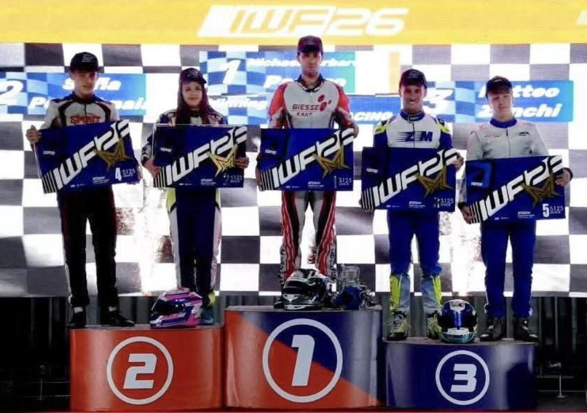 Michael Paparo trionfa: campione S125 Senior alla IAME Warriors Final 2026 - 