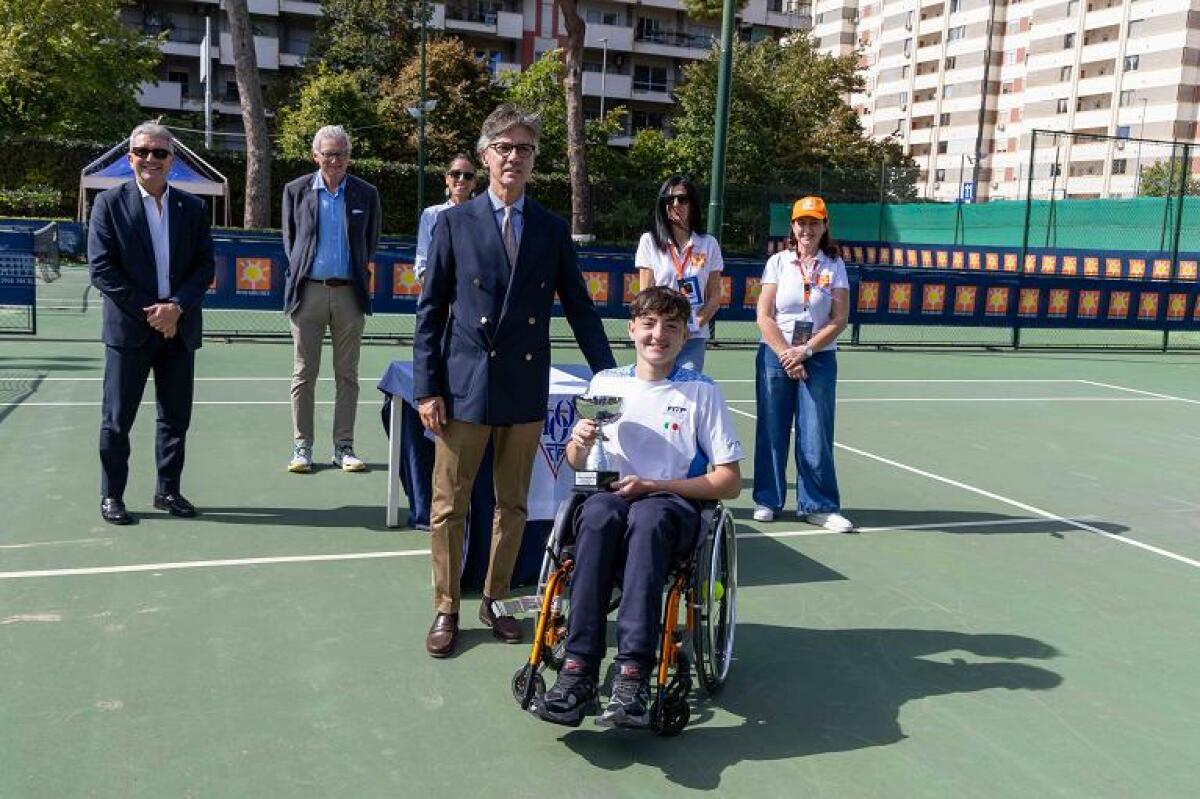 Tennis wheelchair: Politanò e Dayan trionfano al 1° Torneo ITF juniores di Palermo - 