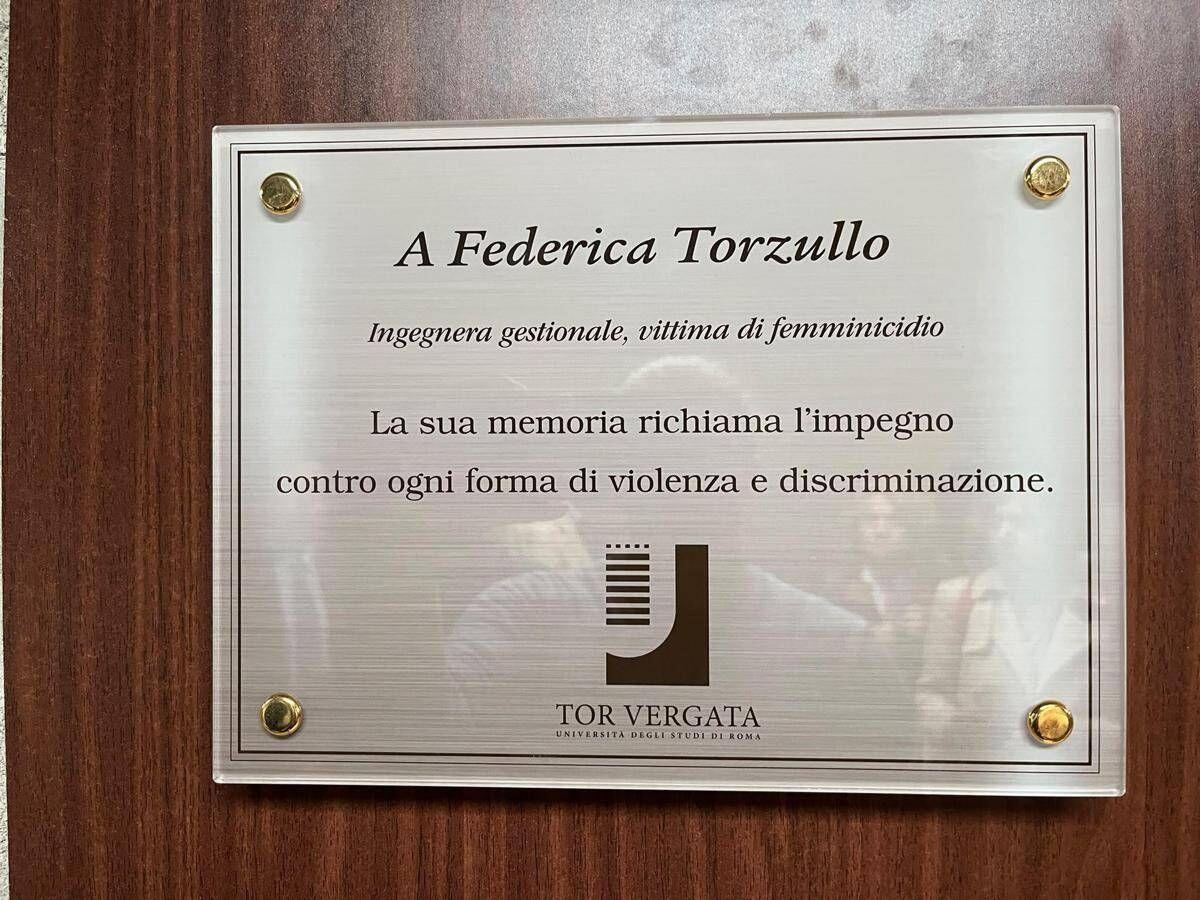 Ghiron (Tor Vergata): "Aula intitolata a Federica Torzullo ci invita a non restare indifferenti" - 