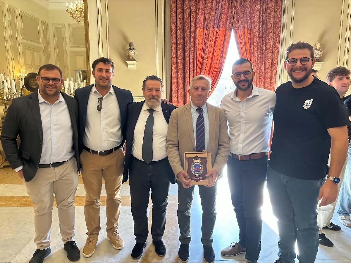 CUS Catania ricevuto a Palazzo degli Elefanti: il ritorno in Serie A dopo oltre 60 anni - 