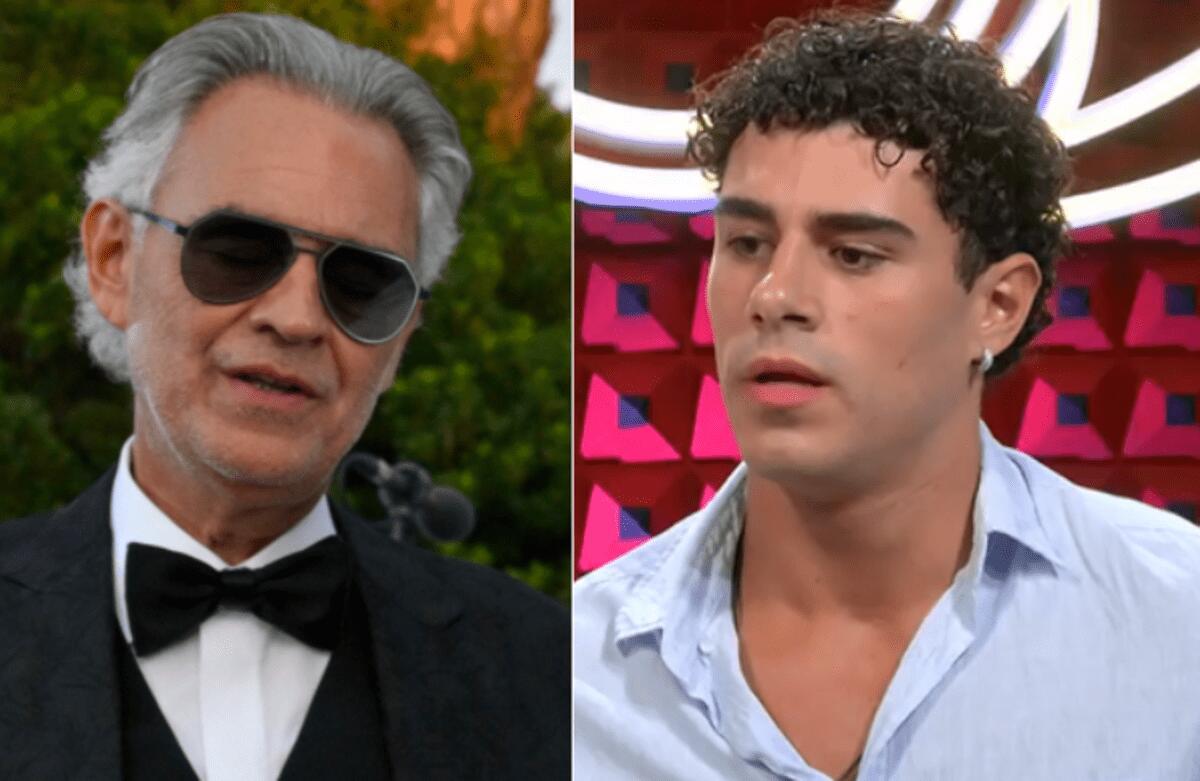 Gf Vip, Andrea Bocelli sulla battuta di Roncaccia: "Mi ha fatto sorridere" - 